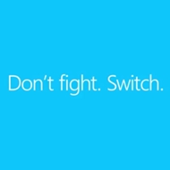 iPhone vs Android reclame van Microsoft: "Don't Fight. Switch."