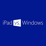 Microsoft vergelijkt de iPad weer met Windows 8 tablet