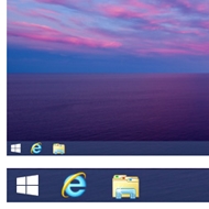 Startknop keert terug in Windows 8.1, startmenu niet