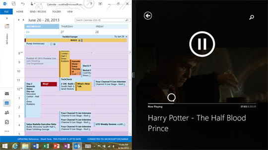 Windows 8.1 Split screen