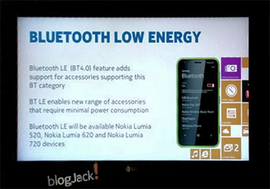 Bluetooth LE Nokia Lumia